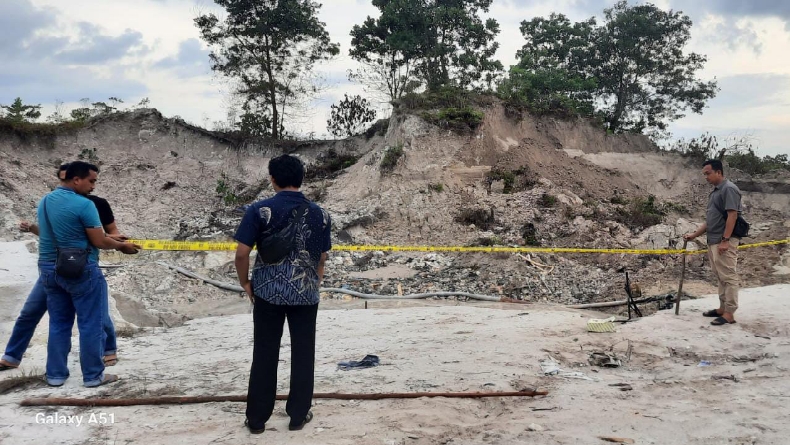 Pekerja Tambang di Bangka Barat Tewas Tertimbun Tanah Longsor