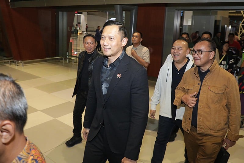 Baru Mendarat dari AS, Menteri AHY Langsung Hadiri World Water Forum - Bagian 1