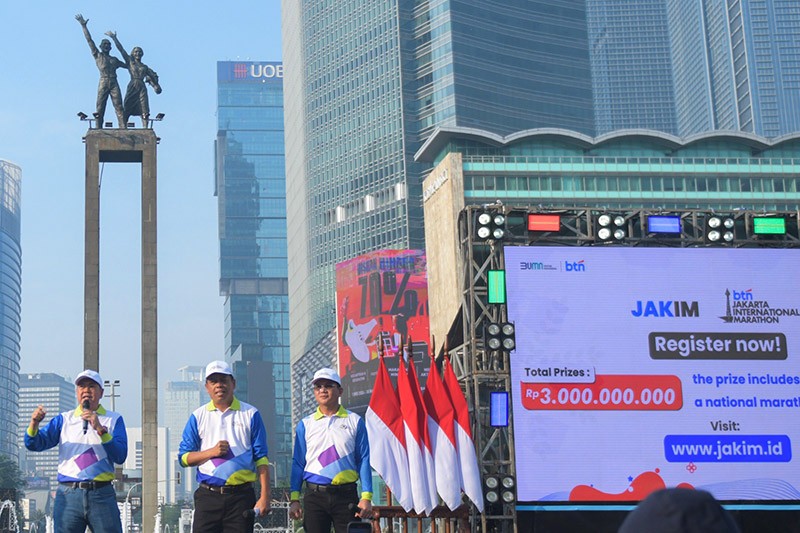 BTN Jakarta International Marathon 2024 Dimeriahkan 50 Penampilan Seni Budaya - Bagian 5