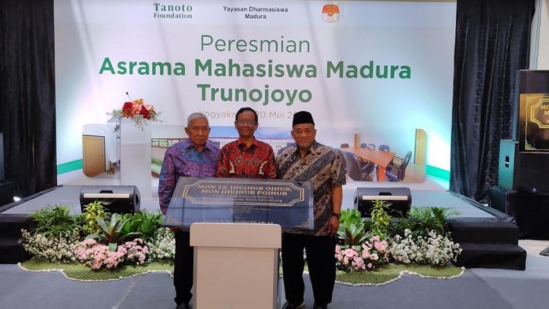 Mahfud MD Resmikan Asrama Mahasiswa Madura di Yogya, Beri Pesan soal Kejujuran