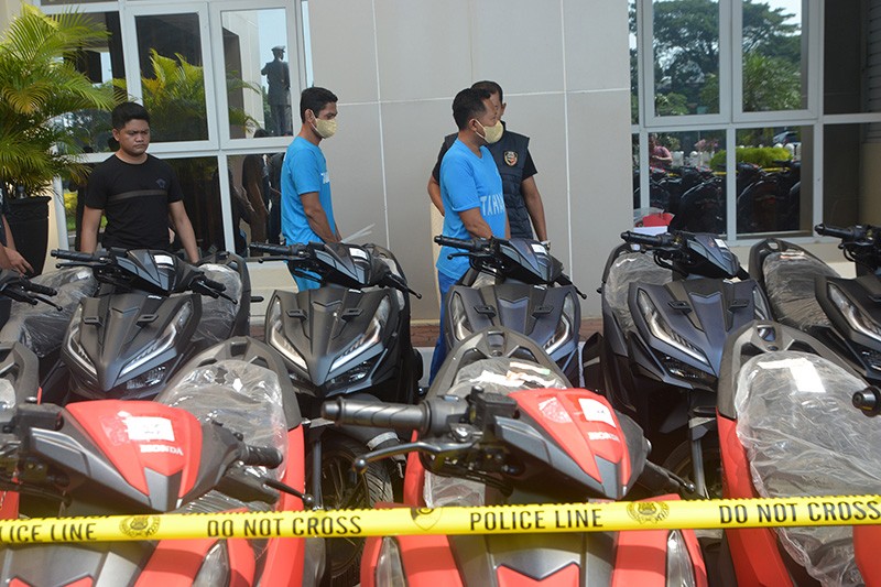 Puluhan Motor Bodong Tanpa Dokumen Resmi Siap Dikirim ke Vietnam - Bagian 4