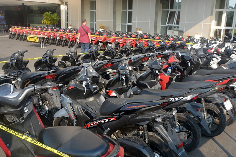 Puluhan Motor Bodong Tanpa Dokumen Resmi Siap Dikirim ke Vietnam - Bagian 3