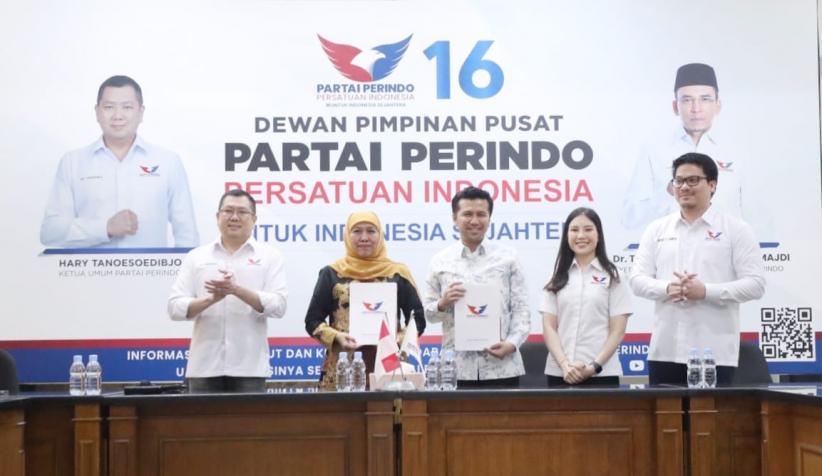 Partai Perindo Resmi Dukung Khofifah-Emil Dardak di Pilgub Jatim 2024 - Bagian 2