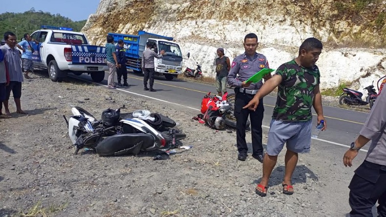 Honda Vario Adu Banteng dengan Rombongan Motor Sport, Perawat Cantik RSUD Wonosari Tewas
