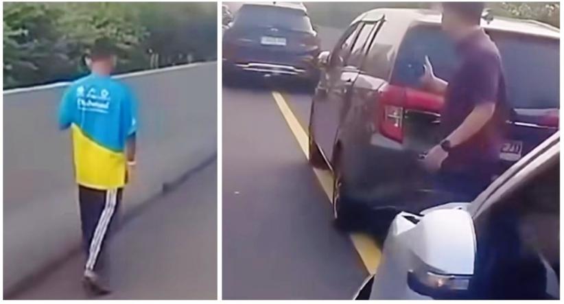 Viral 3 Mobil Tabrakan Beruntun Gara-Gara Bocah Nyeberang Di Jalan Tol ...