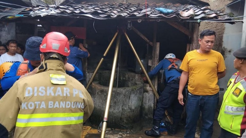 Bandung Geger, Bayi Baru Lahir Ditemukan Tewas dalam Sumur Warga di Sukahaji
