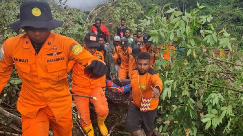 Longsor di Pegunungan Arfak Papua Barat, 2 Orang Tewas 6 Rumah Rusak