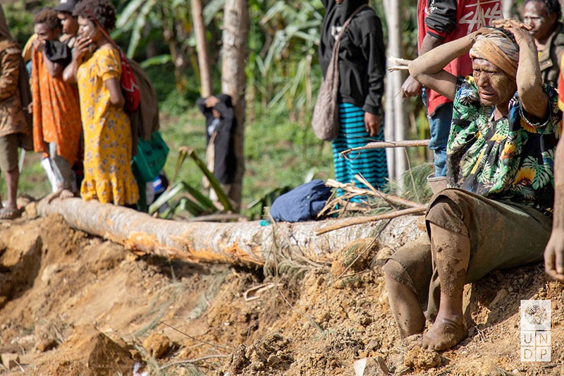 Kondisi Bencana Longsor Papua Nugini, 2.000 Orang Terkubur - Bagian 4