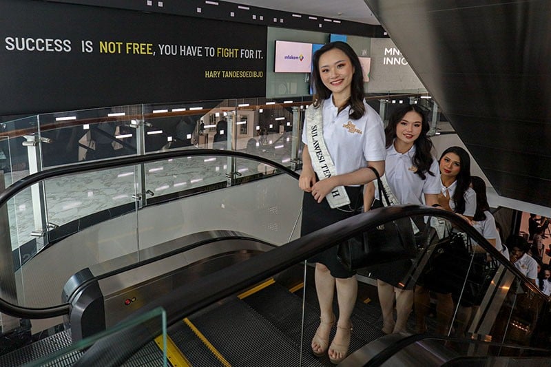 Momen Finalis Miss Indonesia Studio Tour di Televisi dan Radio iNews Media Group - Bagian 5