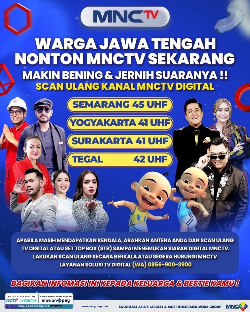 Warga Jateng Dan Sekitarnya Nonton Mnctv Sekarang Gambar Lebih Bagus