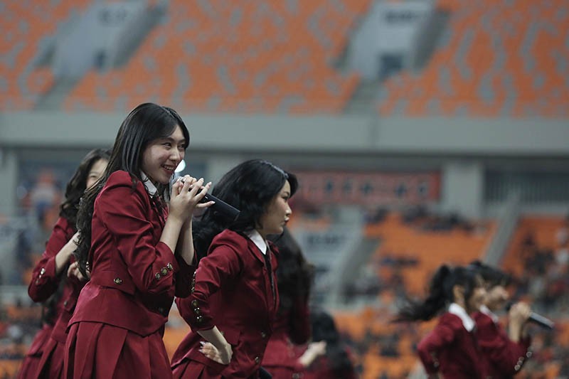 Penampilan JKT48 Bikin Penonton RCTI Premium Sports Ikut Berjoget - Bagian 5