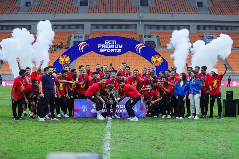 Selebrasi Pemain Selangor FC Juara RCTI Premium Sports 2024 - Bagian 1