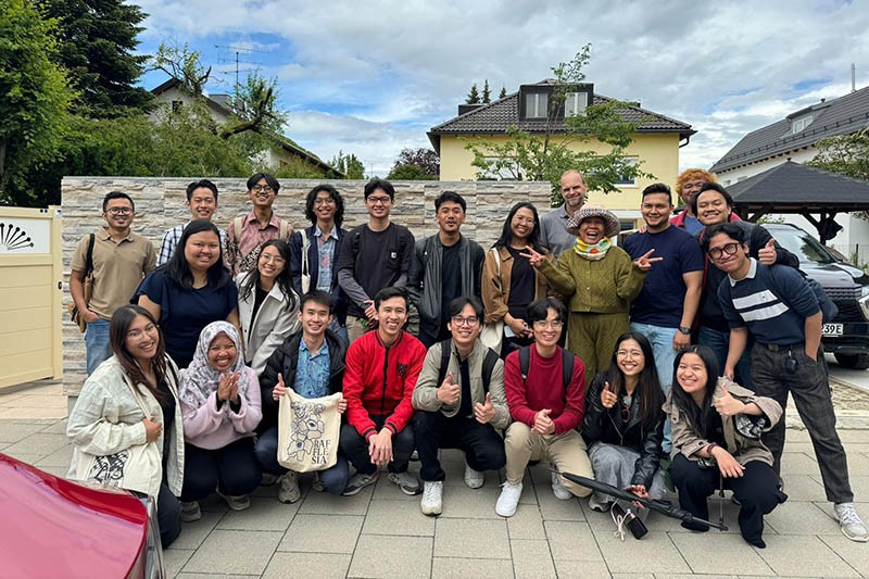 Harumkan Nama Indonesia melalui Kuliner, PPI Munich Sukses Gelar Bazar Makanan Tanah Air di Jerman - Bagian 1