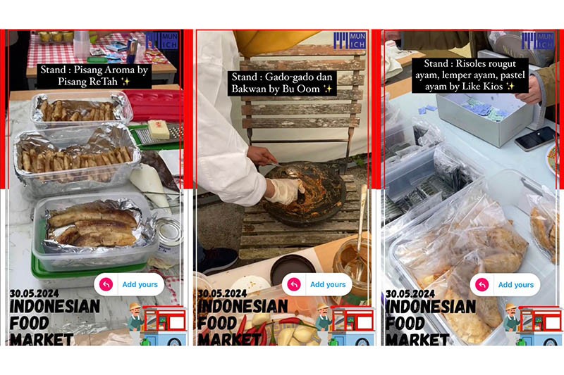 Harumkan Nama Indonesia melalui Kuliner, PPI Munich Sukses Gelar Bazar Makanan Tanah Air di Jerman - Bagian 3