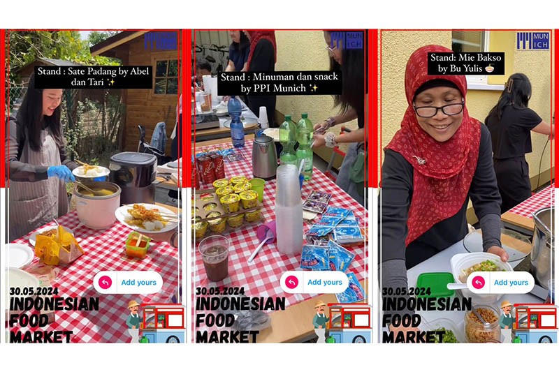 Harumkan Nama Indonesia melalui Kuliner, PPI Munich Sukses Gelar Bazar Makanan Tanah Air di Jerman - Bagian 4