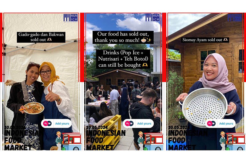 Harumkan Nama Indonesia melalui Kuliner, PPI Munich Sukses Gelar Bazar Makanan Tanah Air di Jerman - Bagian 2