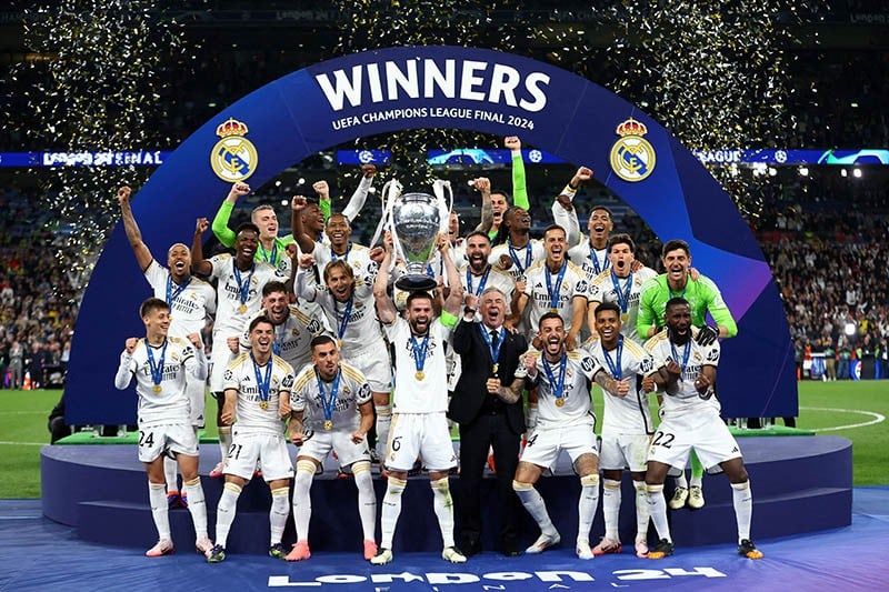 15 Kali Juara Liga Champions, Real Madrid Klub Terbaik Eropa