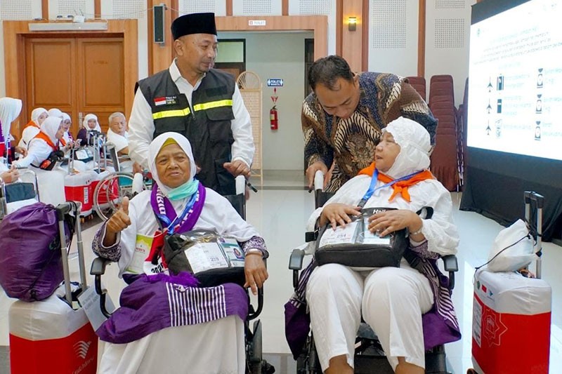 Penyediaan Layanan 200 Kursi Roda untuk Jemaah Haji Lansia - Bagian 1