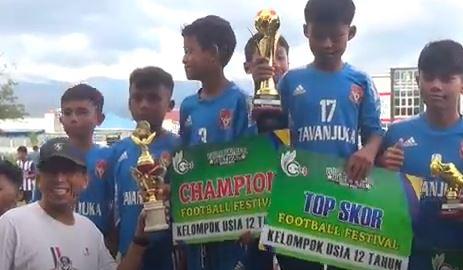 Gelar Turnamen Sepak Bola, Ketua Perindo Sulteng: Wadah Cari Bibit Muda Berbakat