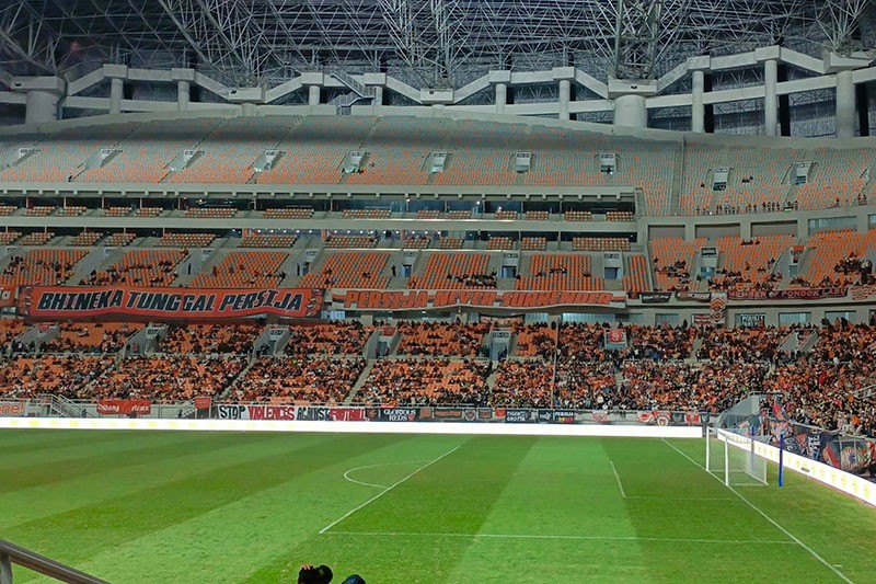 Melihat Pertandingan RCTI Premium Sports dari Tribun Penonton Stadion JIS - Bagian 3
