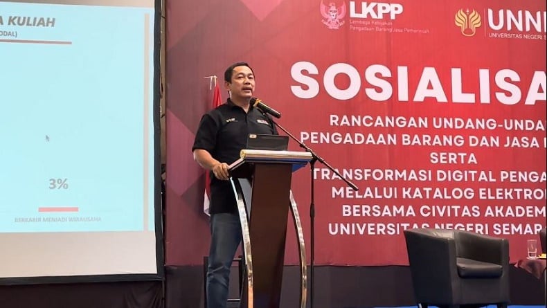 LKPP Sosialisasi RUU PBJ Publik, Kupas Transformasi Digital dan Pengadaan Barang Jasa