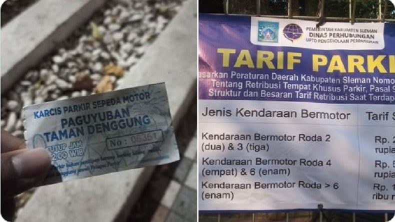 title Viral Tarif Parkir Tidak Sesuai Aturan di Denggung, Langsung Direspons Pemkab Sleman Viral Tarif Parkir Tidak Sesuai Aturan di Denggung, Langsung Direspons Pemkab Sleman
