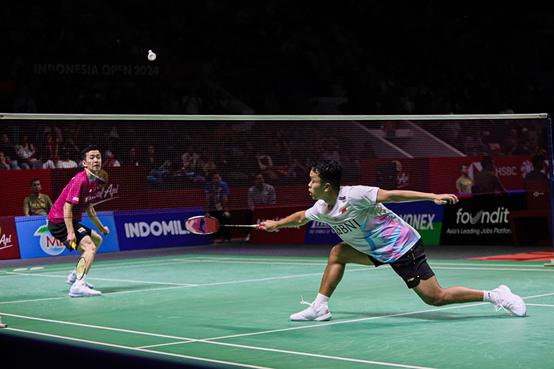 Anthony Ginting Disingkirkan Kenta Nishimoto - Bagian 4