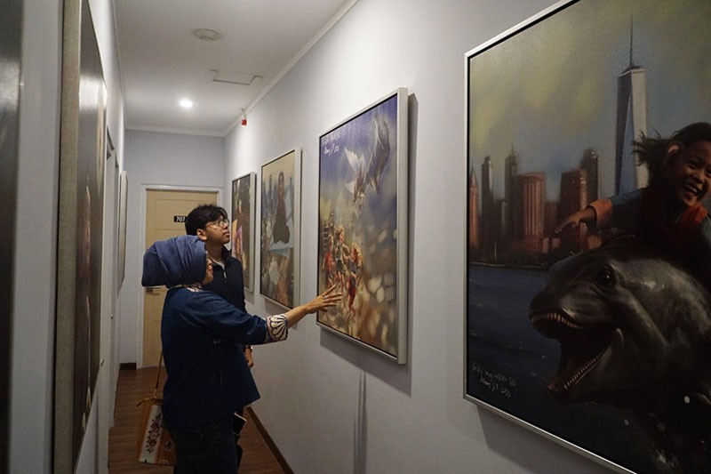 Melihat 188 Lukisan Gunakan Asisten Artificial Intelligence Karya Denny JA  - Bagian 1