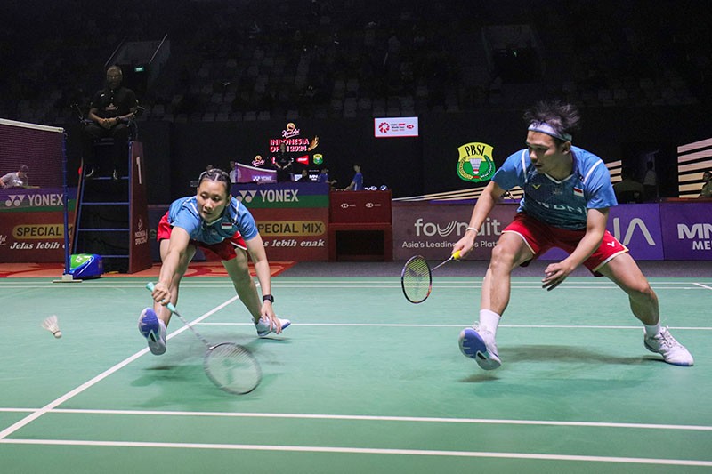 Ekspresi Rinov-Pitha Gagal ke Babak 16 Besar Usai Takluk dari Pasangan Taiwan - Bagian 2
