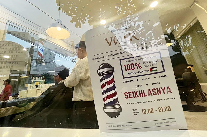 Cukur Rambut Bayar Seikhlasnya untuk Rakyat Palestina, di Sini Tempatnya - Bagian 2