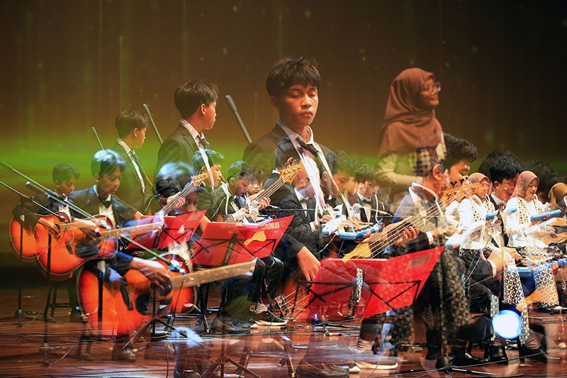 Pagelaran Harmoni Negeriku Jayalah Bangsaku SMP Islam Al-Azhar BSD - Bagian 3