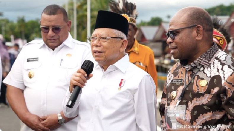 Viral All Eyes on Papua, Ini Respons Wapres Ma'ruf Amin