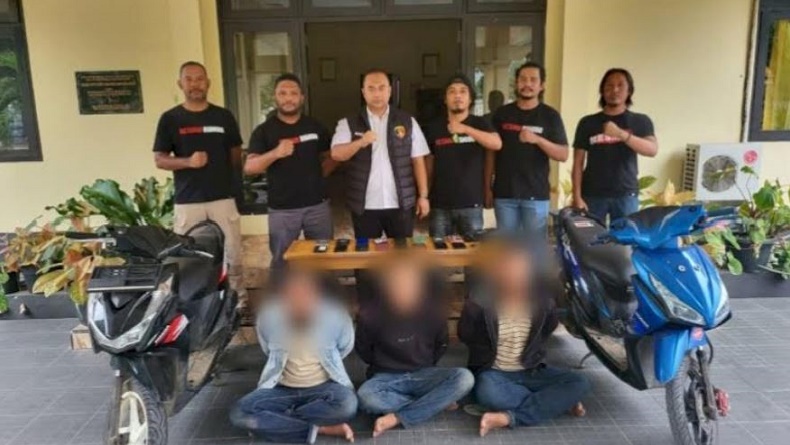Polisi Tangkap 3 Pelaku Spesialis Pencurian di Labuan Bajo, Amankan 16 Unit HP