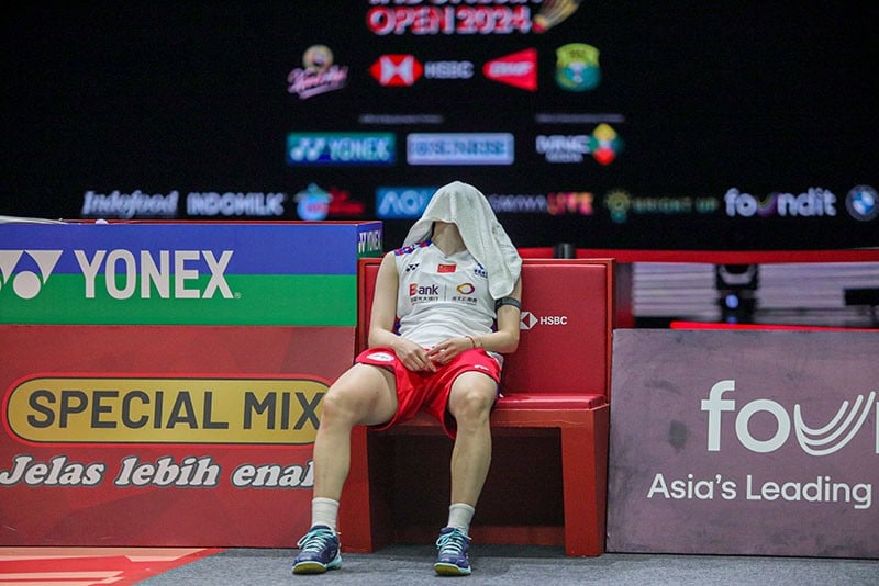 Ekspresi Tunggal Putri China Chen Yu Fei Juara Indonesia Open 2024 - Bagian 3