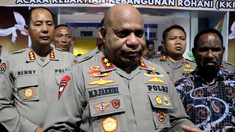 Bripda AM Bawa Kabur 4 Senpi di Polres Yalimo, Kapolda Papua: Besok Kapolres Saya Copot