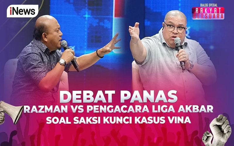 Panas! Debat Sengit Razman Vs Pengacara Liga Akbar Soal Pelaporan dan Praperadilan Kasus Vina