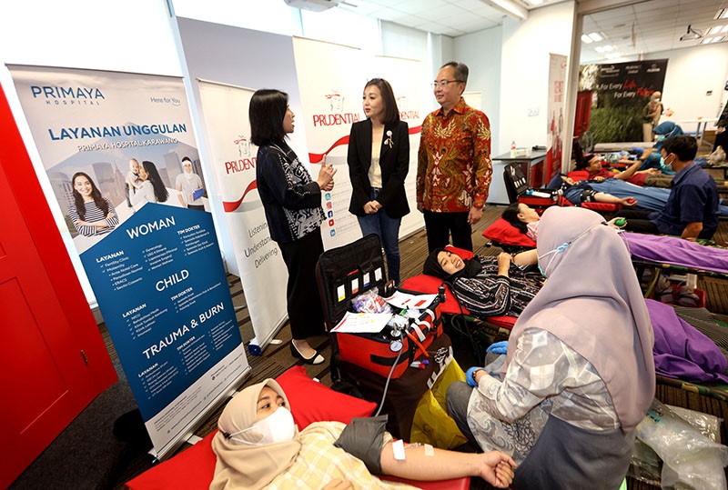 Antusiasme Ratusan Karyawan Ikuti Donor Darah - Bagian 5