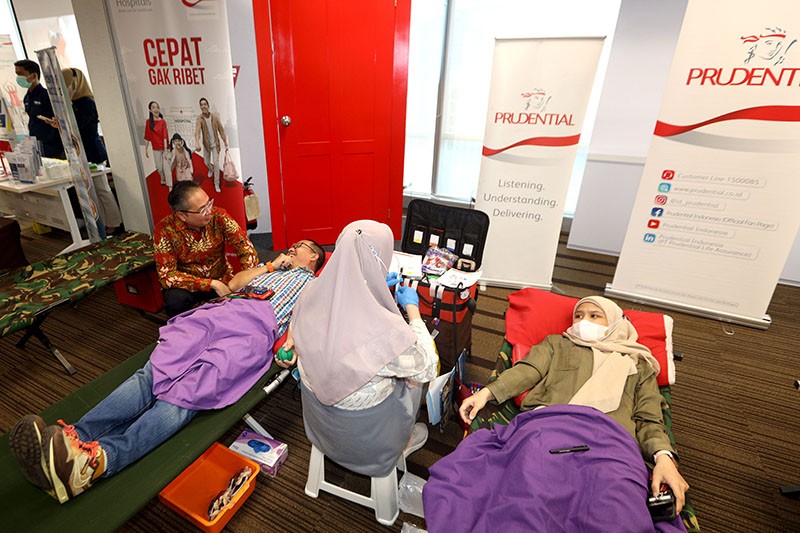 Antusiasme Ratusan Karyawan Ikuti Donor Darah - Bagian 4