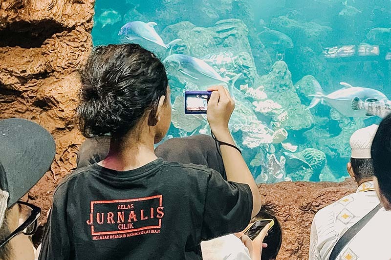 Momen Anak Pesisir Ikuti Wisata Edukasi Mengenal Biota Laut  - Bagian 3