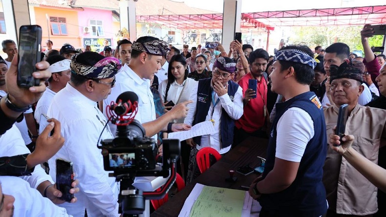 Menteri AHY Kunjungi Badung, Dorong Modernisasi dan Penguatan Seluruh Kantor Pertanahan