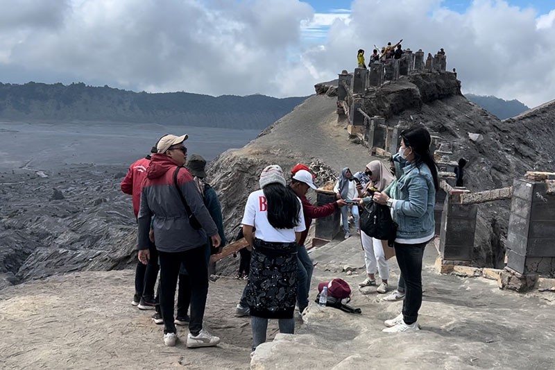 Keindahan Alam Gunung Bromo Menarik Kunjungan Wisatawan - Bagian 2