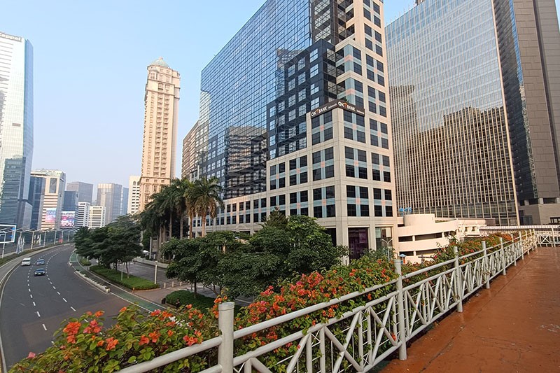 Suasana Jalanan Jakarta Lengang saat Libur Idul Adha 1445 H - Bagian 2