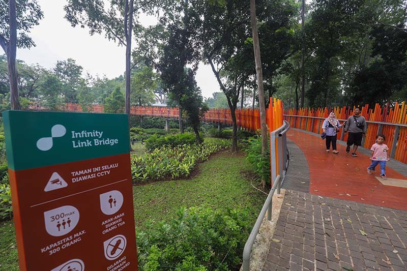 Suasana Liburan Terakhir Idul Adha 1445 H di Tebet Eco Park - Bagian 3