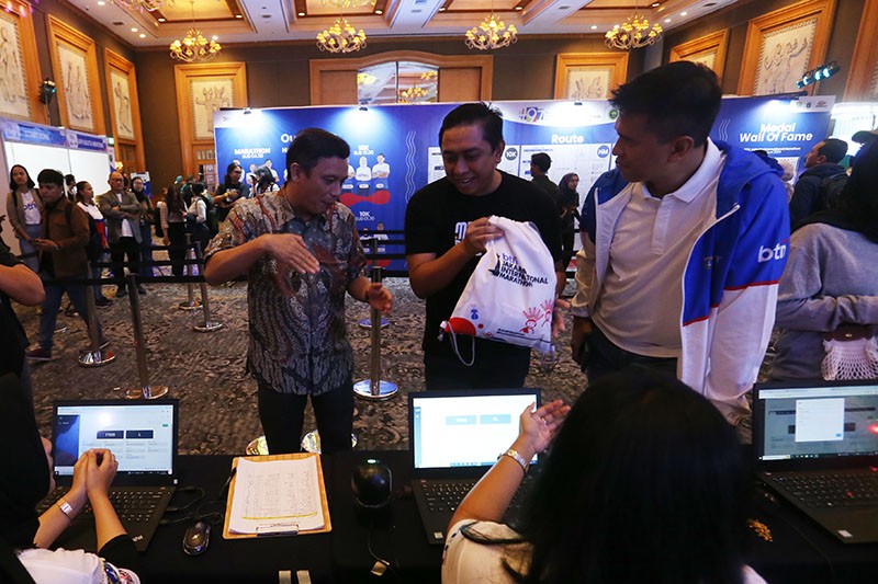 Antusiasme Pelari Ambil Race Pack BTN Jakim 2024 - Bagian 1