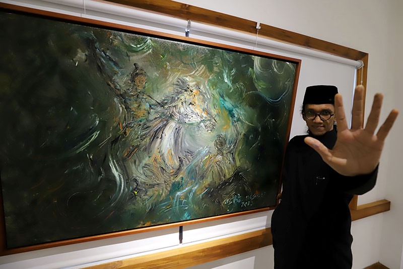 Merasakan Kedalaman Emosional dan Spiritual Lewat Lukisan Afit Ruseno - Bagian 2