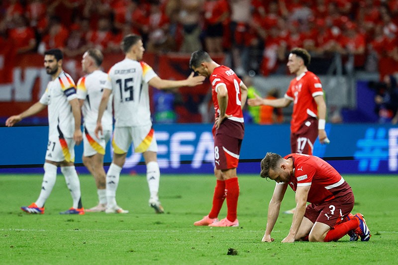 Euro 2024: Swiss Imbangi Tuan Rumah Jerman 1-1 - Bagian 4