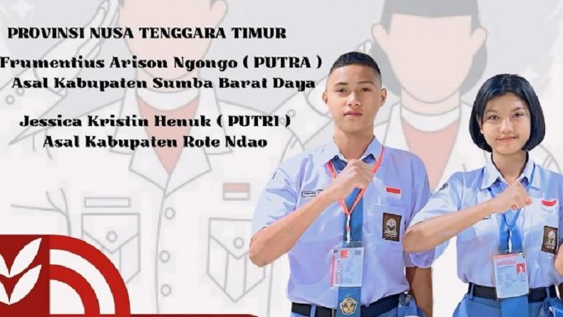 Salut! 2 Siswa SMA asal NTT Dikirim Jadi Paskibraka HUT RI ke-79 di IKN