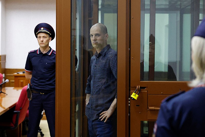 Jurnalis AS Evan Gershkovich Jalani Sidang Tuduhan Mata-Mata di Rusia - Bagian 2