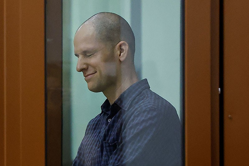 Jurnalis AS Evan Gershkovich Jalani Sidang Tuduhan Mata-Mata di Rusia - Bagian 5