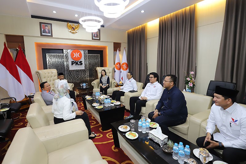 Silaturahmi Politik, Elite Partai Perindo Sambangi Petinggi PKS - Bagian 3